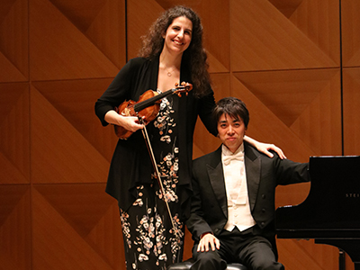 Laurence Kayaleh, violon & Yusuke Kikuchi, piano - JT Art Hall, Tokyo