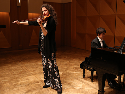 Laurence Kayaleh, violon & Yusuke Kikuchi, piano - JT Art Hall, Tokyo