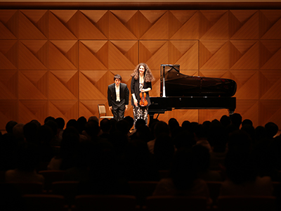 Laurence Kayaleh, violon & Yusuke Kikuchi, piano - JT Art Hall, Tokyo