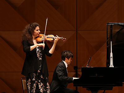 Laurence Kayaleh, violin & Yusuke Kikuchi, piano - JT Art Hall, Tokyo