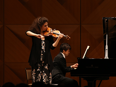 Laurence Kayaleh, violon & Yusuke Kikuchi, piano - JT Art Hall, Tokyo
