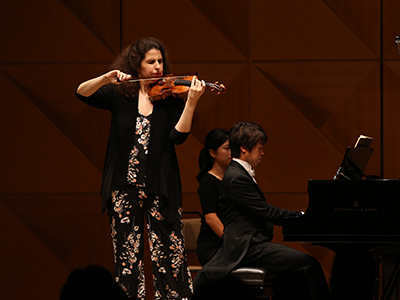 Laurence Kayaleh, violon & Yusuke Kikuchi, piano - JT Art Hall, Tokyo