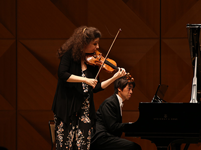 Laurence Kayaleh, violon & Yusuke Kikuchi, piano - JT Art Hall, Tokyo
