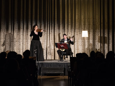 Laurence Kayaleh & Michael Kolk - Fairmont Le Montreux Palace, Suisse (Salle des Congrès). Crédit photo : Joao Cardoso.