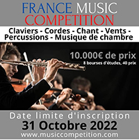 France Music Competition & International Music Competition, Paris, France (Les Musicales du Centre) - Edition 2022 - 1